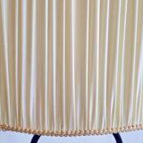 Lampadaire en métal laqué noir, 1950