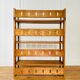 Vintage folding bookshelf, circa 1960
