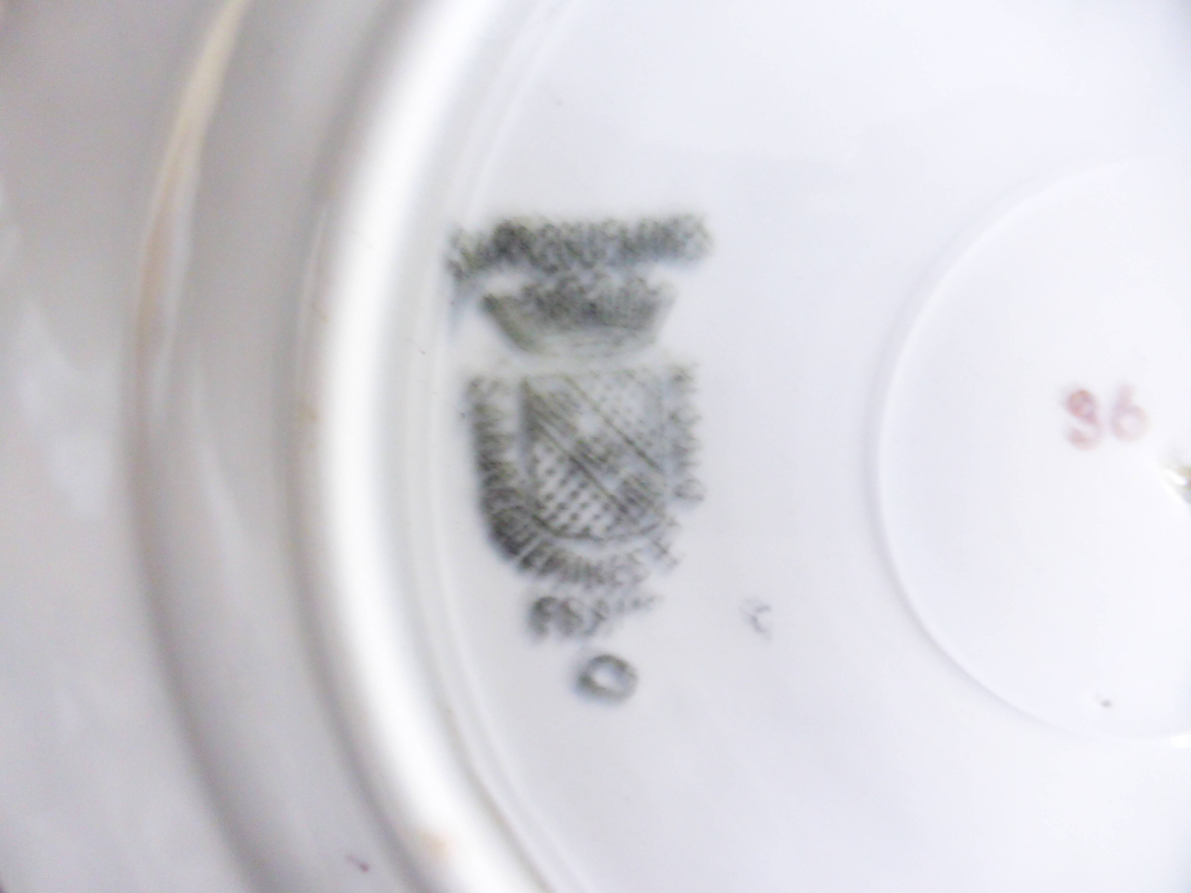 1 dessert plate Digoin Sarreguemines 221221