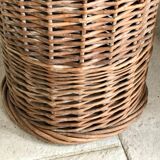 Vintage wicker basket 73cm