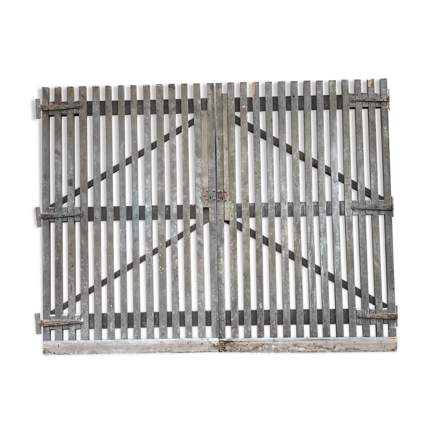 Pair of wooden doors