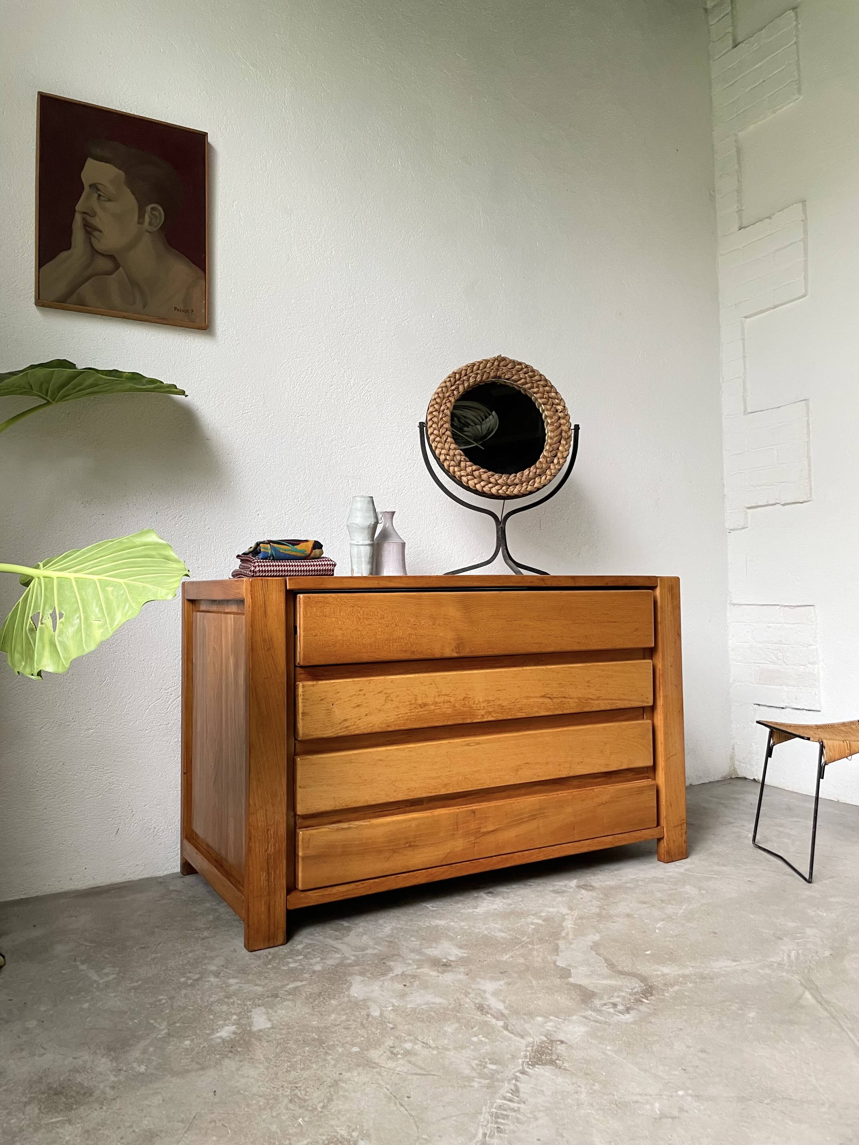 Elm chest of drawers Maison Regain