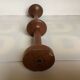 Scandinavian teak candlestick