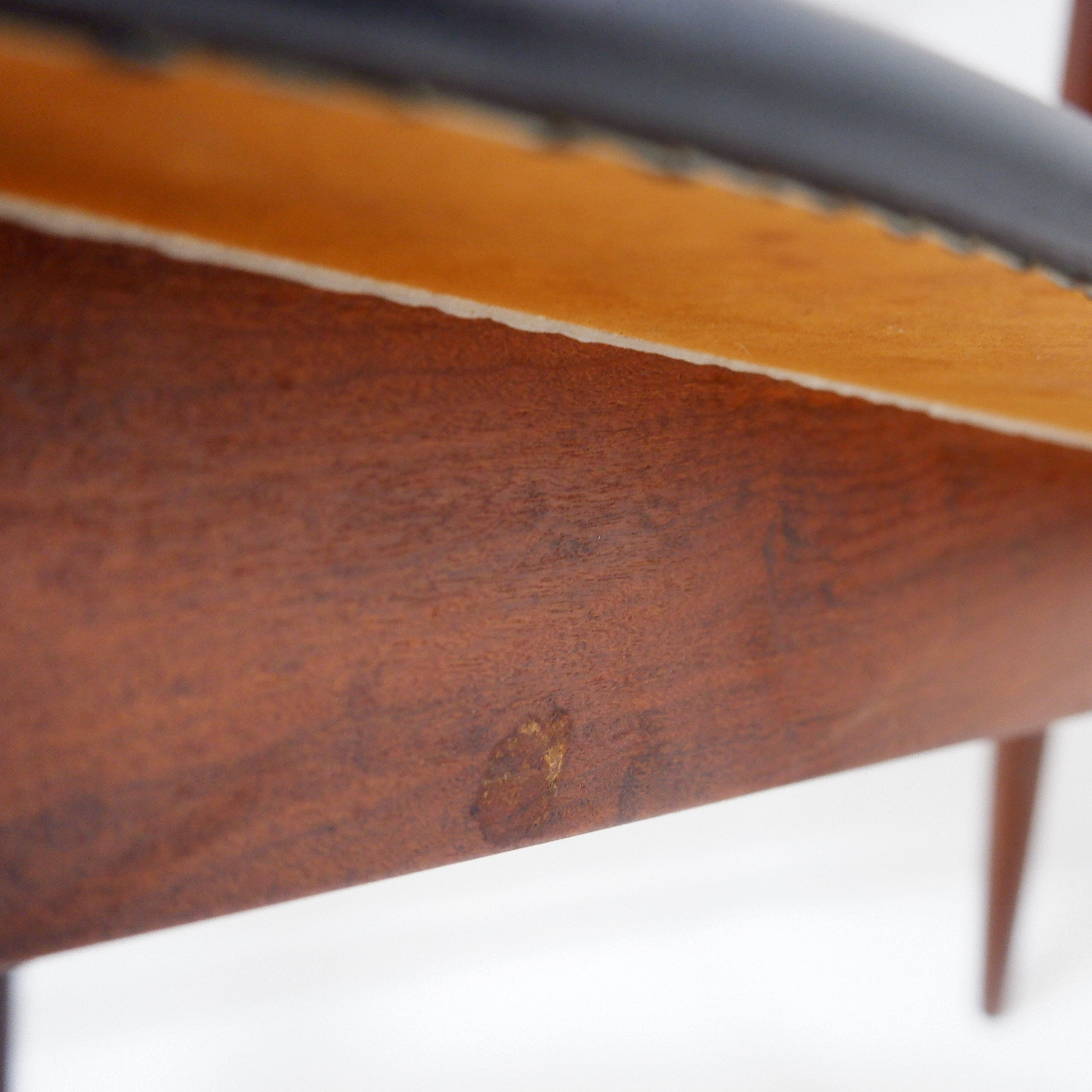 Set of 4 "Roundette" teak chairs by Hans Olsen for Frem Røjle, 1950s