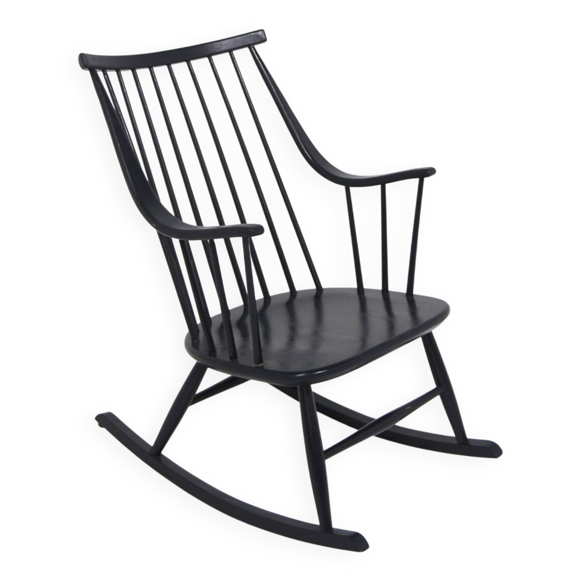 Scandinavian rocking chair "Grandessa", Lena Larsson, Nesto, Sweden, 1960