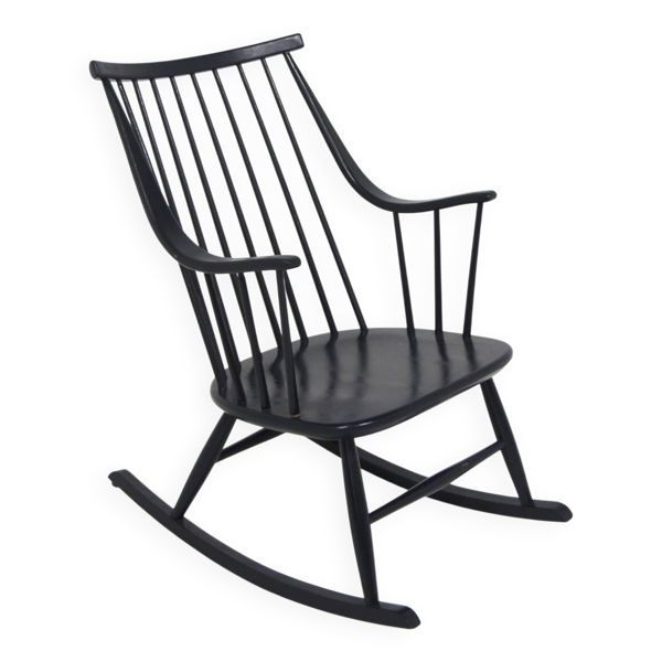 Rocking-chair scandinave ''Grandessa'', Lena Larsson, Nesto, Suède, 1960 — Beyit
