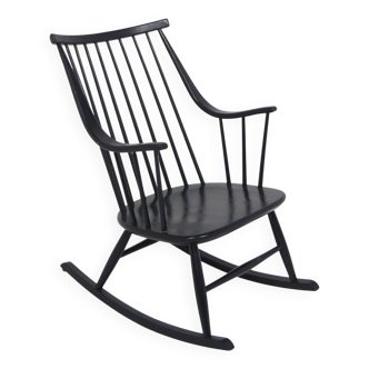 Scandinavian rocking chair "Grandessa", Lena Larsson, Nesto, Sweden, 1960