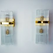 Paire d'appliques de la maison Sciolari pour Lightolier, Italie, 1970