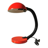 Vintage Red Desk Lamp: Mid-Century Modern Oslo Table Light