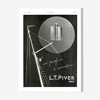 Vintage poster 30s L.T Piver perfume
