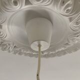 Paire suspension vintage 1960 Louis Kalff "Lierre" Philips carotte - 22 cm