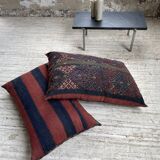 Paire de coussins XXL Kilim vintage