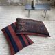 Paire de coussins XXL Kilim vintage