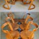 6 cantilever chairs Baumann Halfa 70s