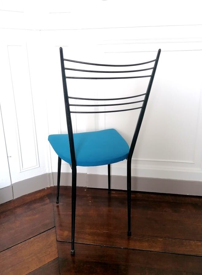Paire de chaises 1950 de Colette gueden pour primavera, france, 1950