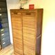 Double curtain folder