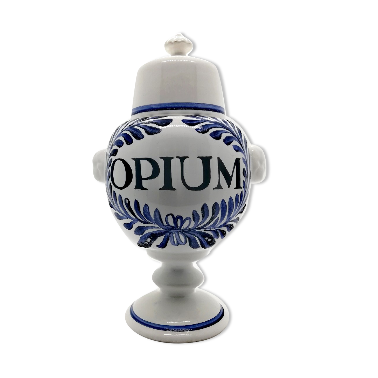 Pharmacy jar, apothecary opium