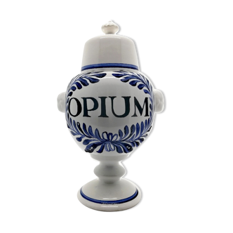 Pharmacy jar, apothecary opium