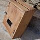 Old teak letter box