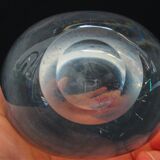 Engraved glass vase signed and numbered by Vicke Lindstrand v. 1950-60, very good condition
