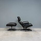 lounge chair+ ottoman  by Charles & Ray Eames