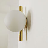 Set of 2 brass Sputnik sconces by Kaiser Leuchten