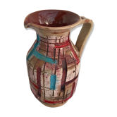 Former beige ceramic pitcher