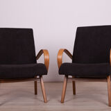 Model 53 Armchairs by Jaroslav Smidek for TON, 1960s, Set of 2