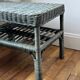 Table basse en rotin