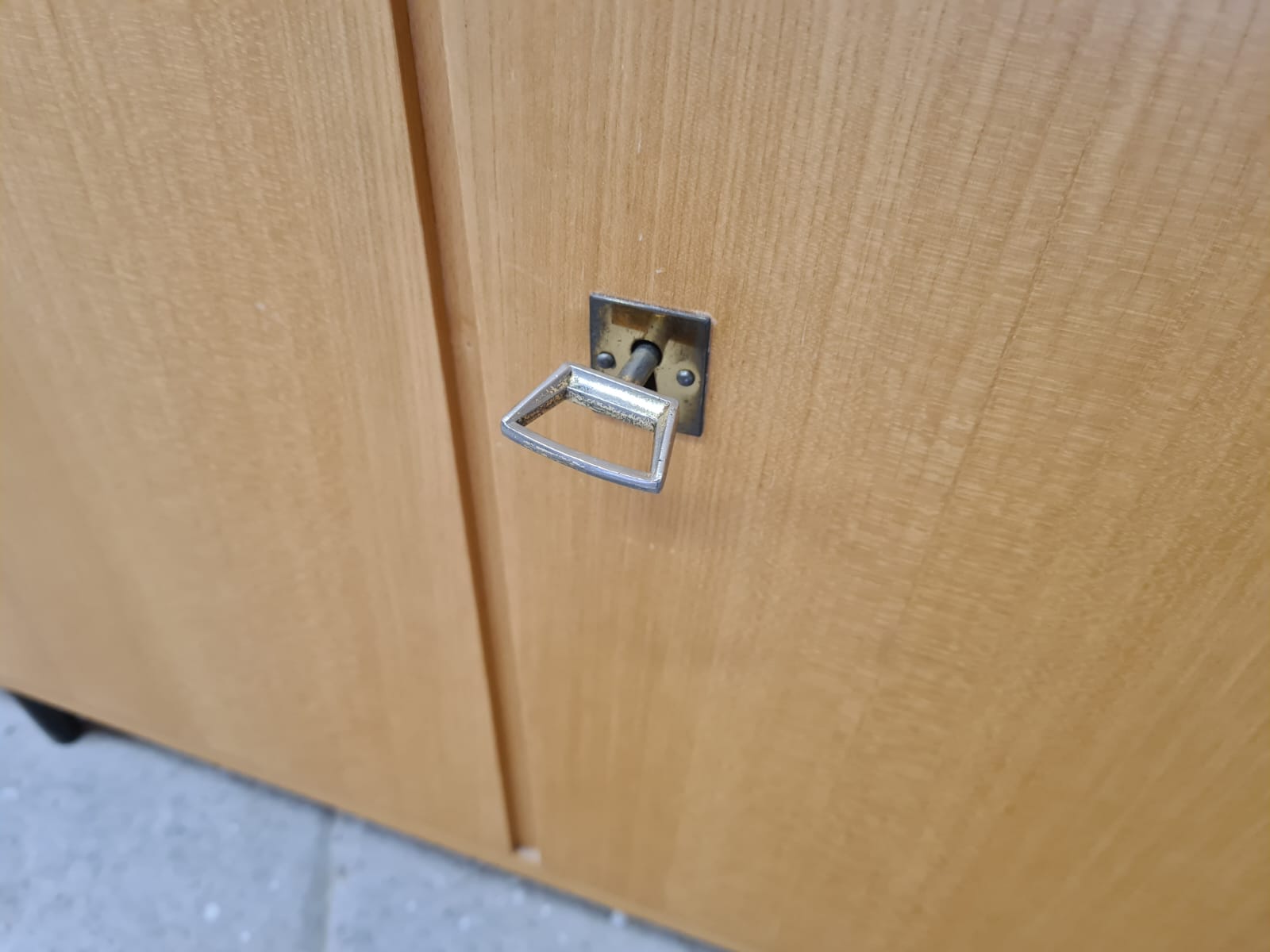 1970's display cabinet