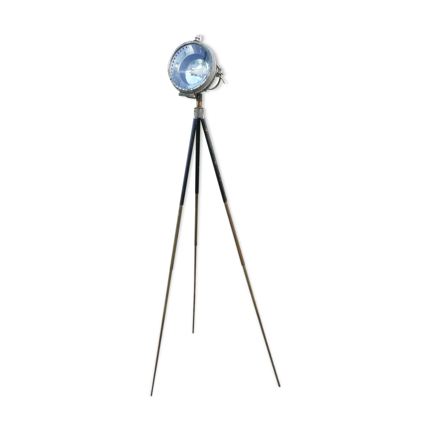 Lampe industrielle sur pied