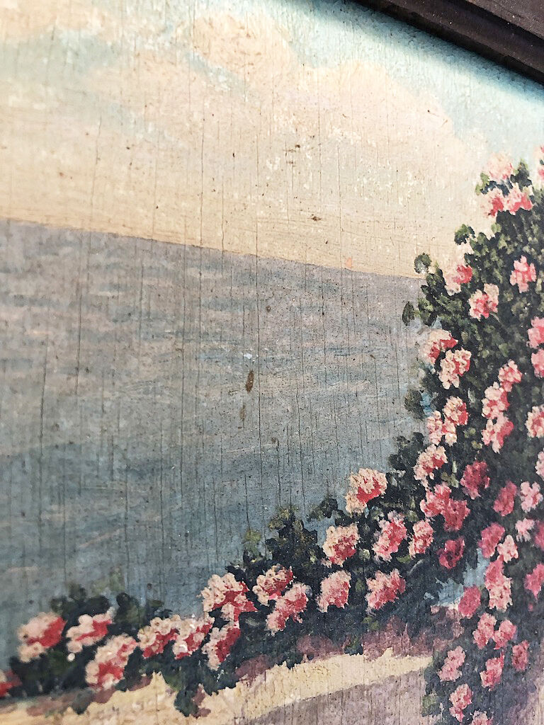 Peinture à l’huile fleurs