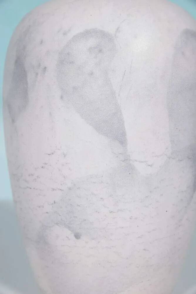 Vase W-Germany natural earth tones, vintage flower vase