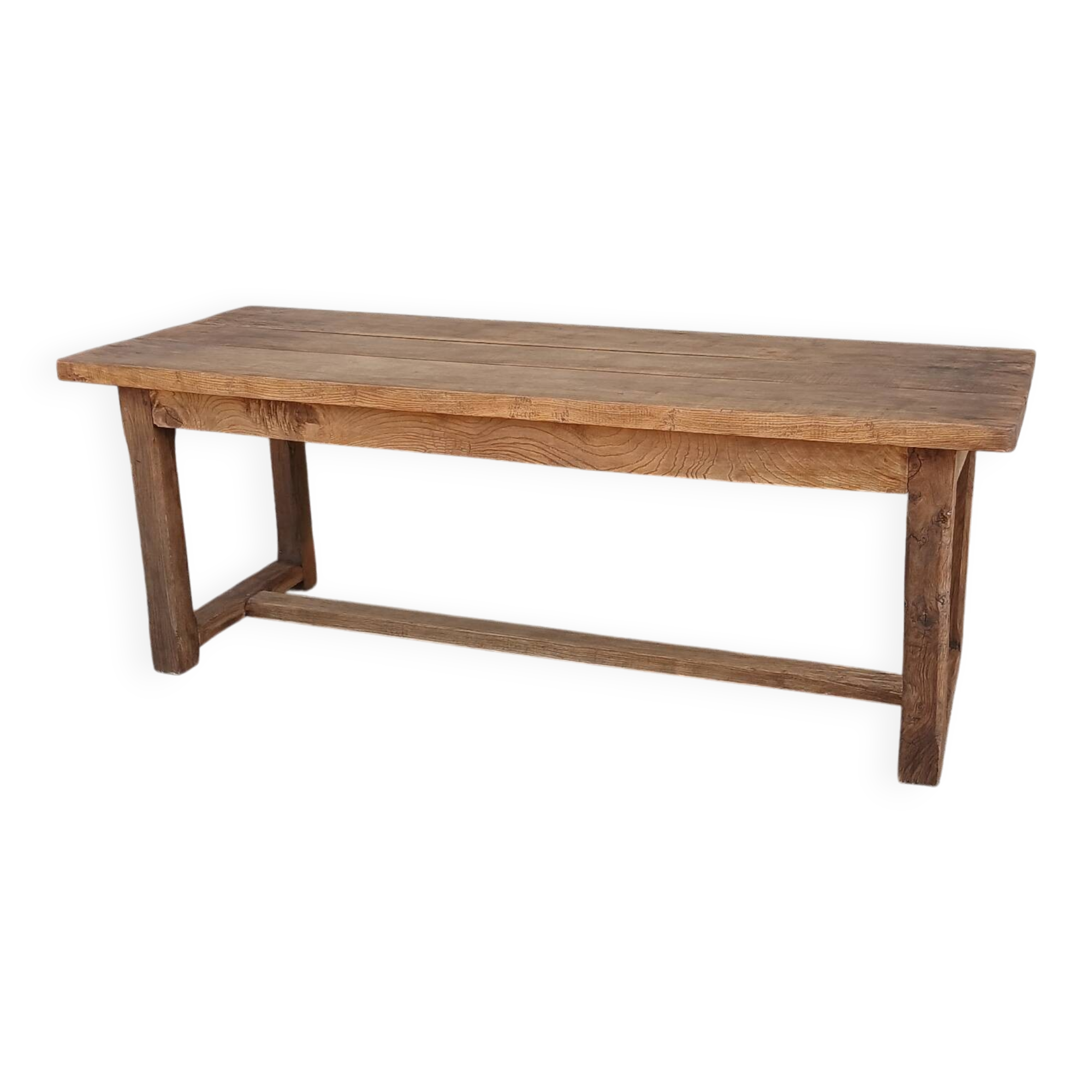Solid oak farmhouse table