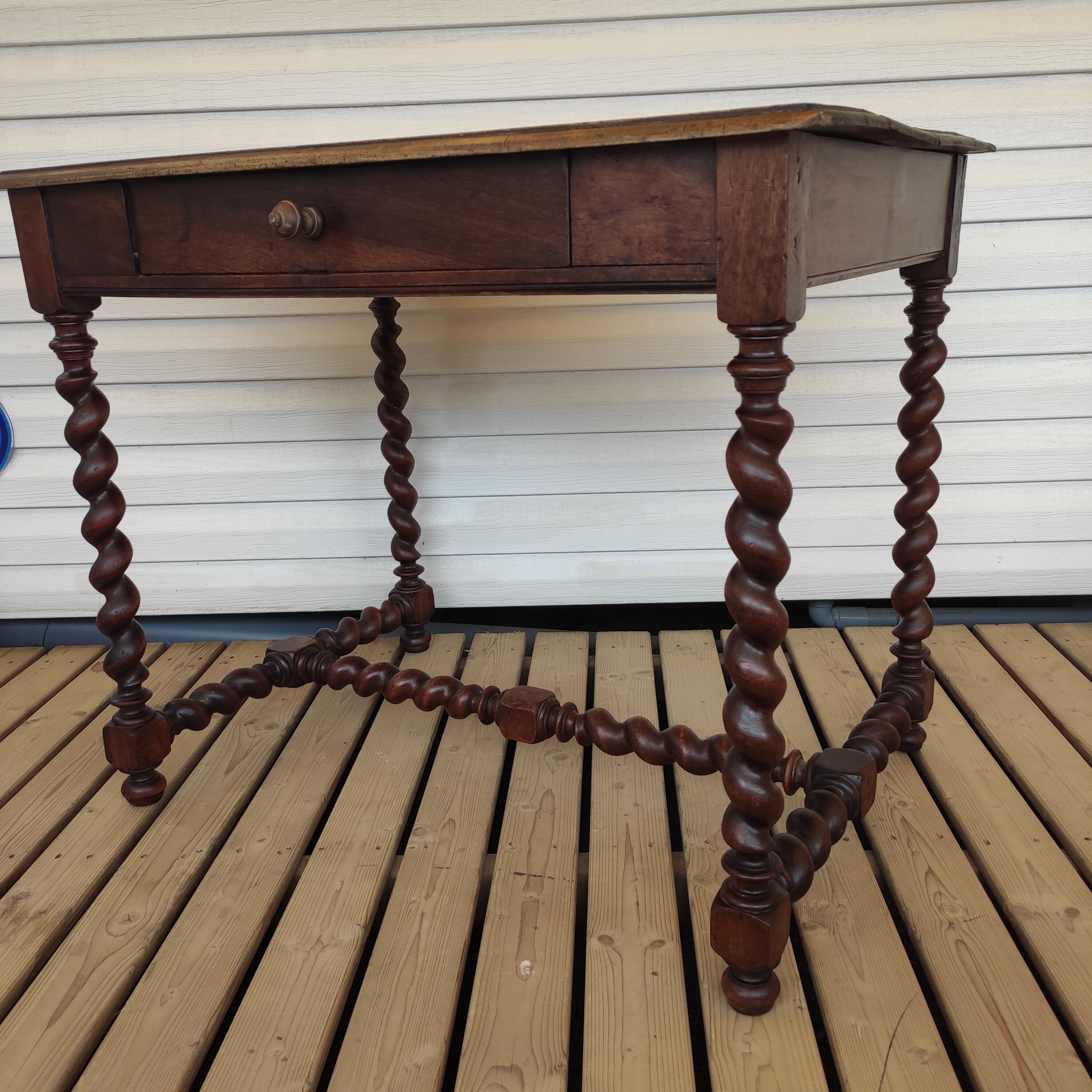 Old office table Louis XIII style