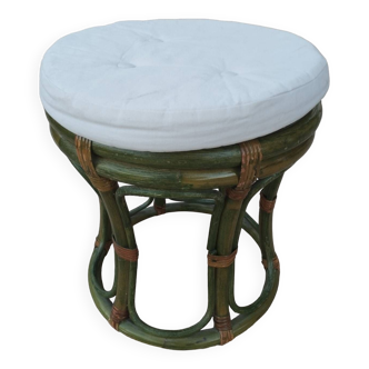 Pouf en rotin