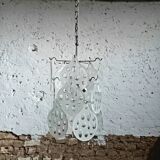 Chandelier glass Vistosi 70s