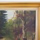 Painting „The Deep in the forest”, Scandinavian design, 1970s