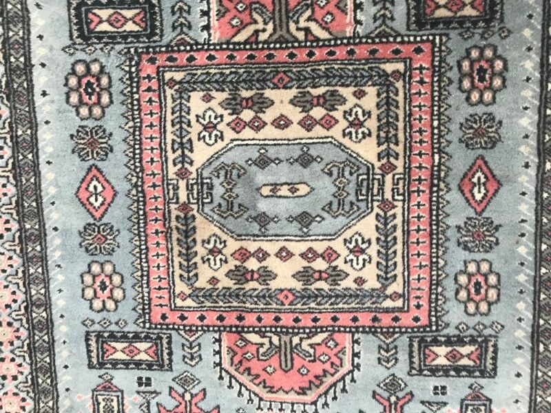 Pakistan is 125 X 190 CM hand vintage carpet
