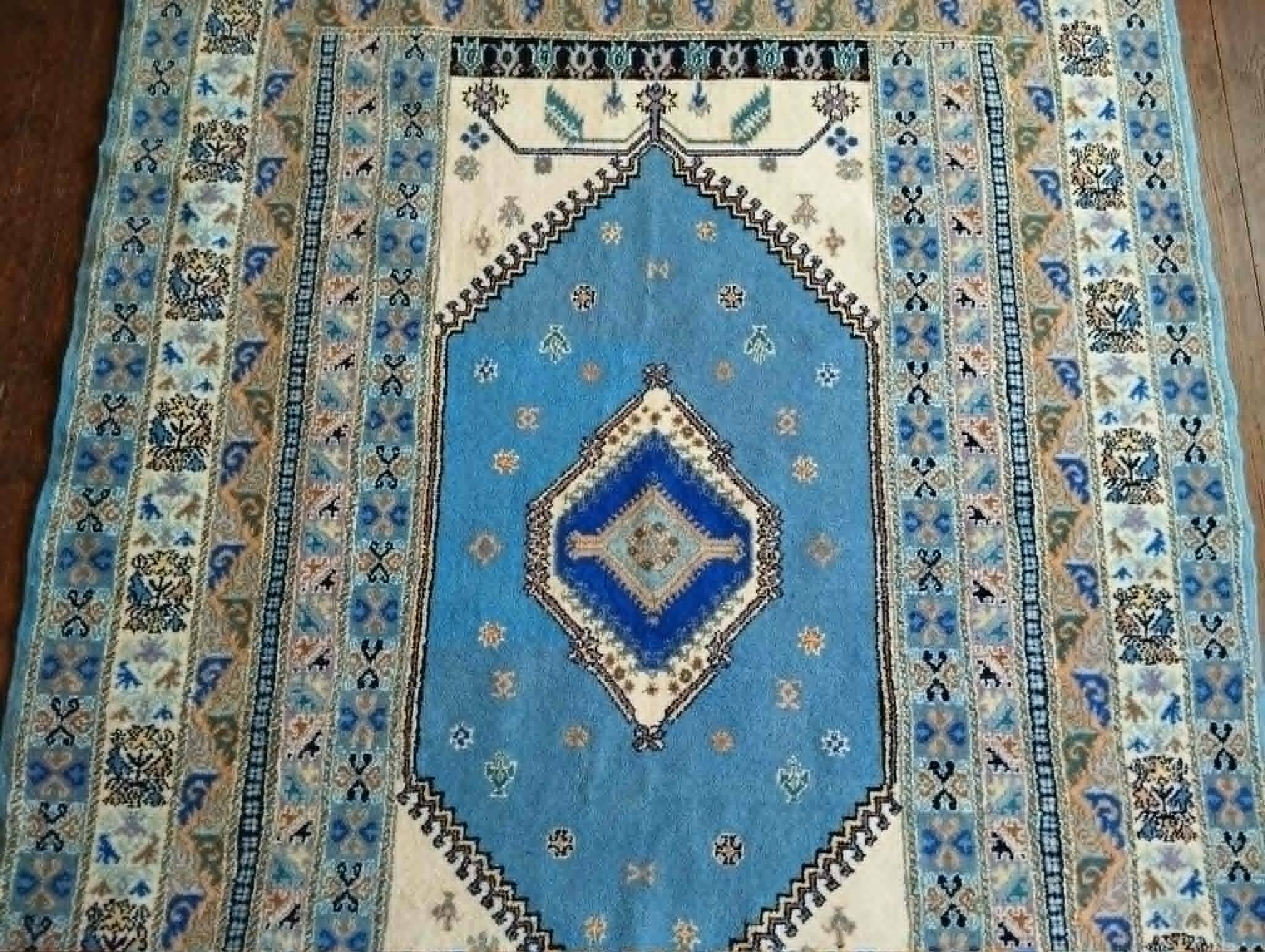 Handmade Berber Carpet Fes 245x178cm