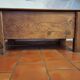 Solid oak chest/bin