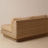 Banquette canapé 2 places 1970