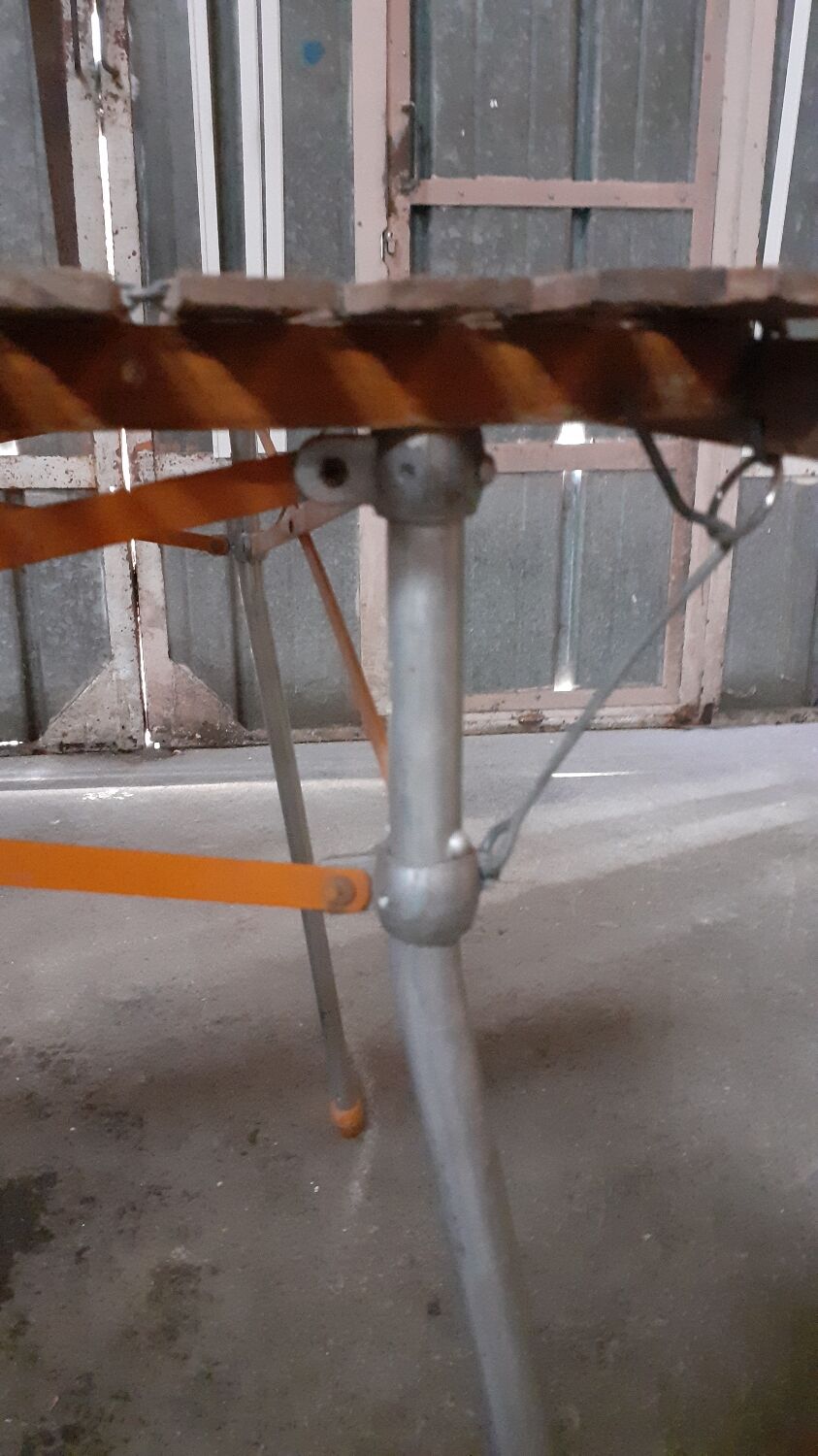 Camping folding table