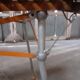Camping folding table