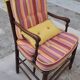 Antique Provençal Straw Armchair