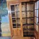 Louis Philippe library in cherry wood