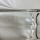 Art Deco pressed moulded glass bowl made in France