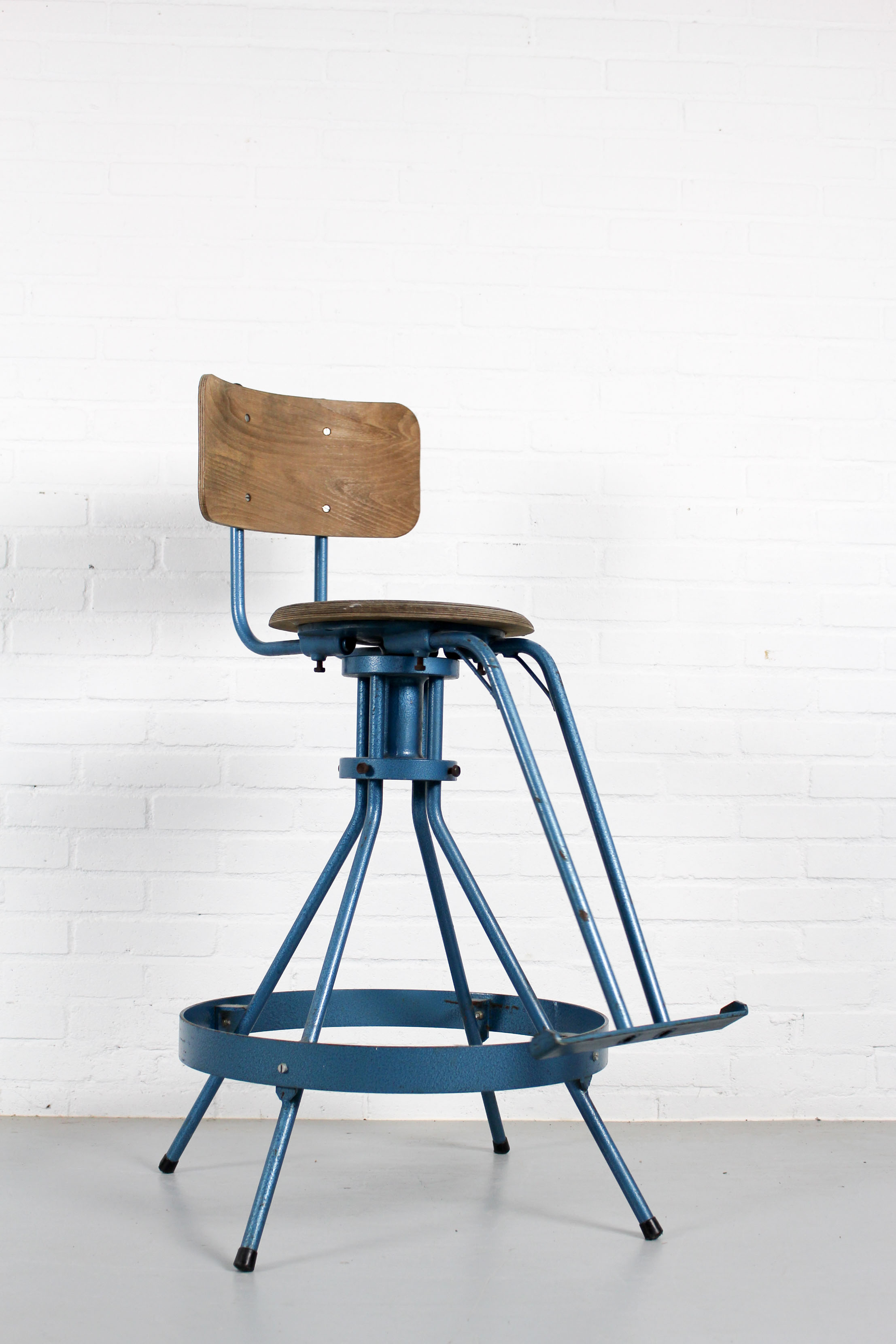Industrial mid century architect's chair