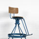 Industrial mid century architect's chair