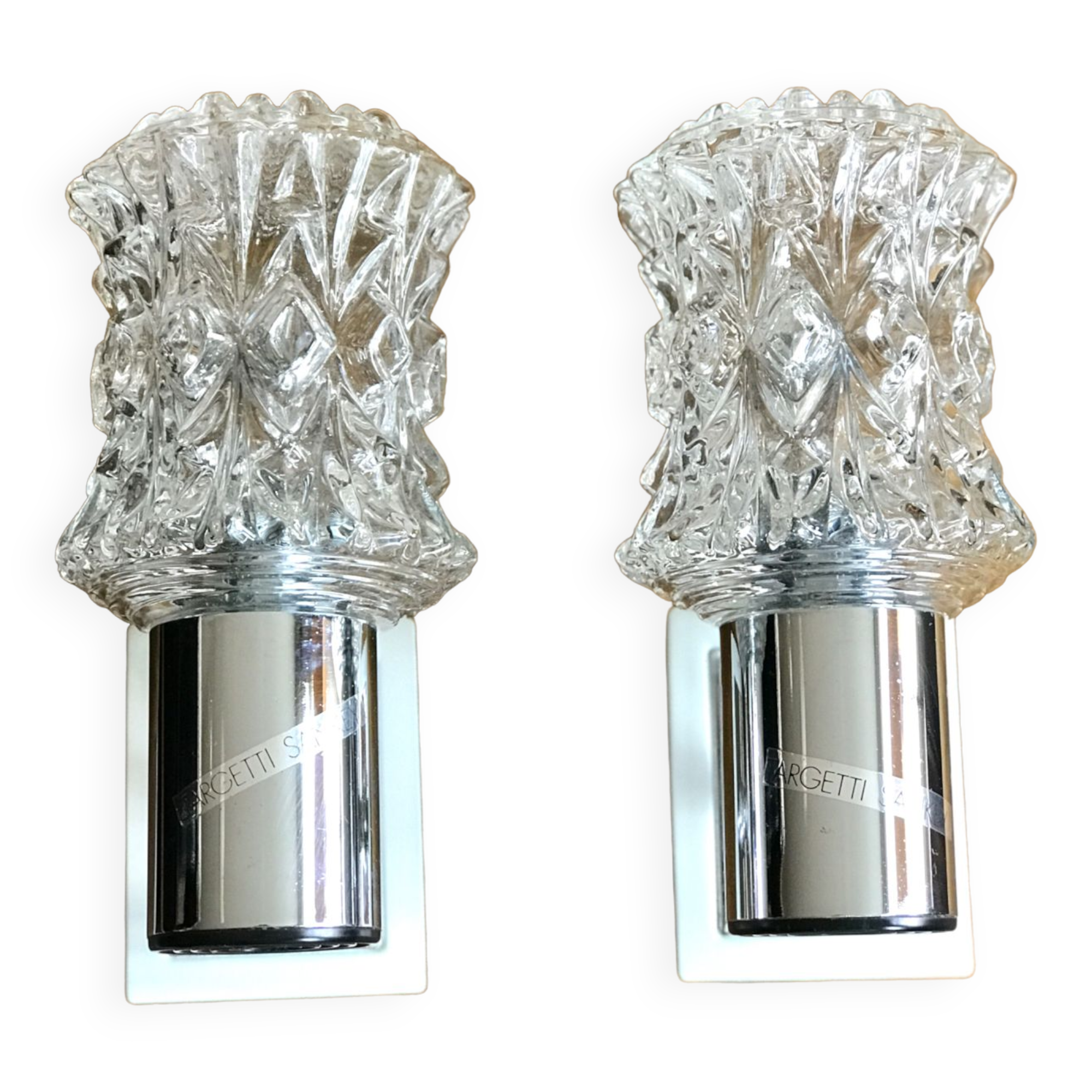 1970 Targetti Sankey wall lights